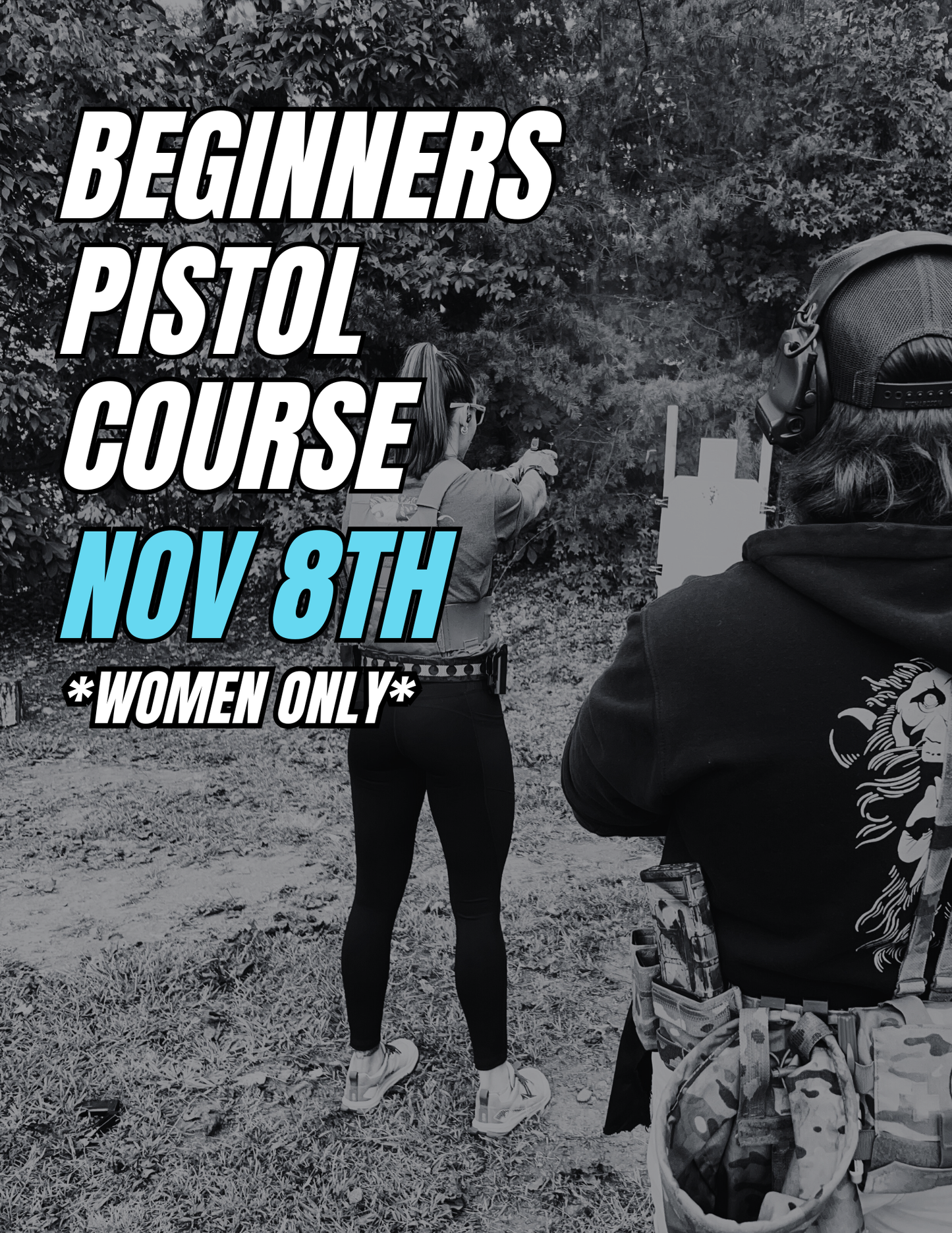 November 8th | Beginners Pistol Course | Women Only