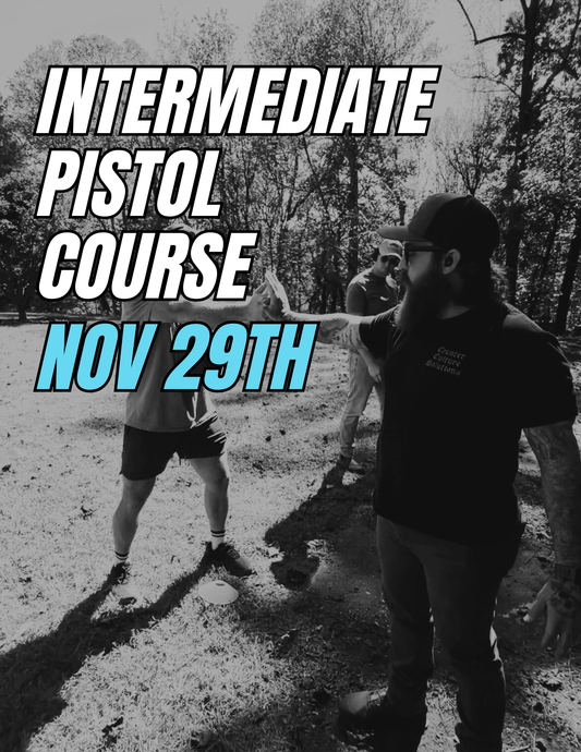November 29th | Intermediate Pistol Course
