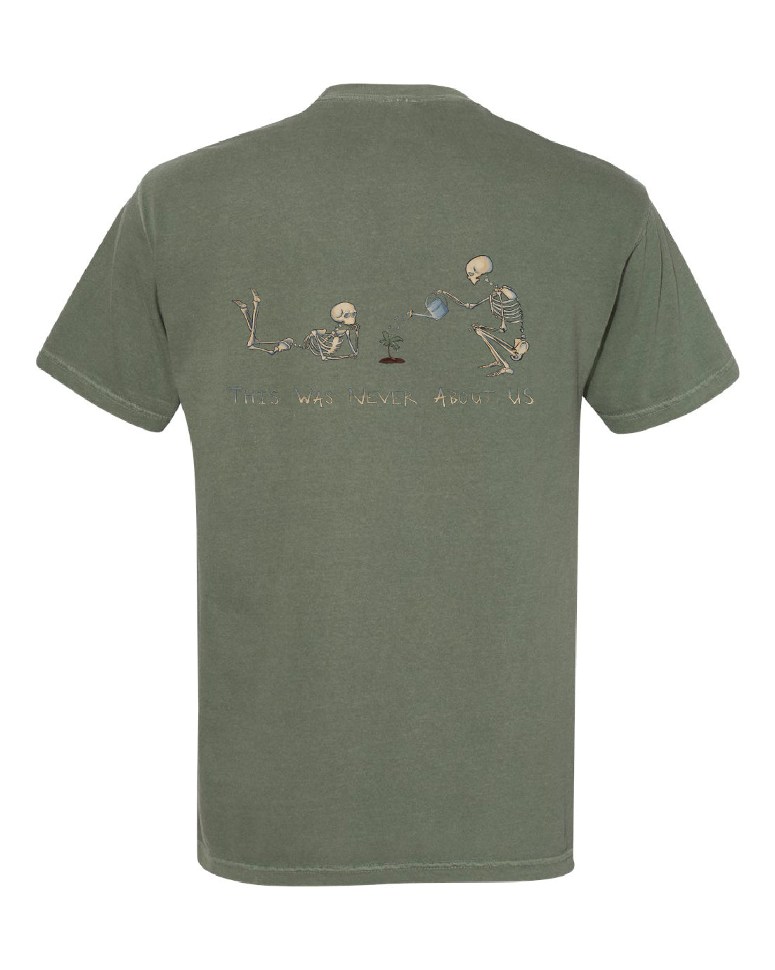 This Was Never About Us Tee