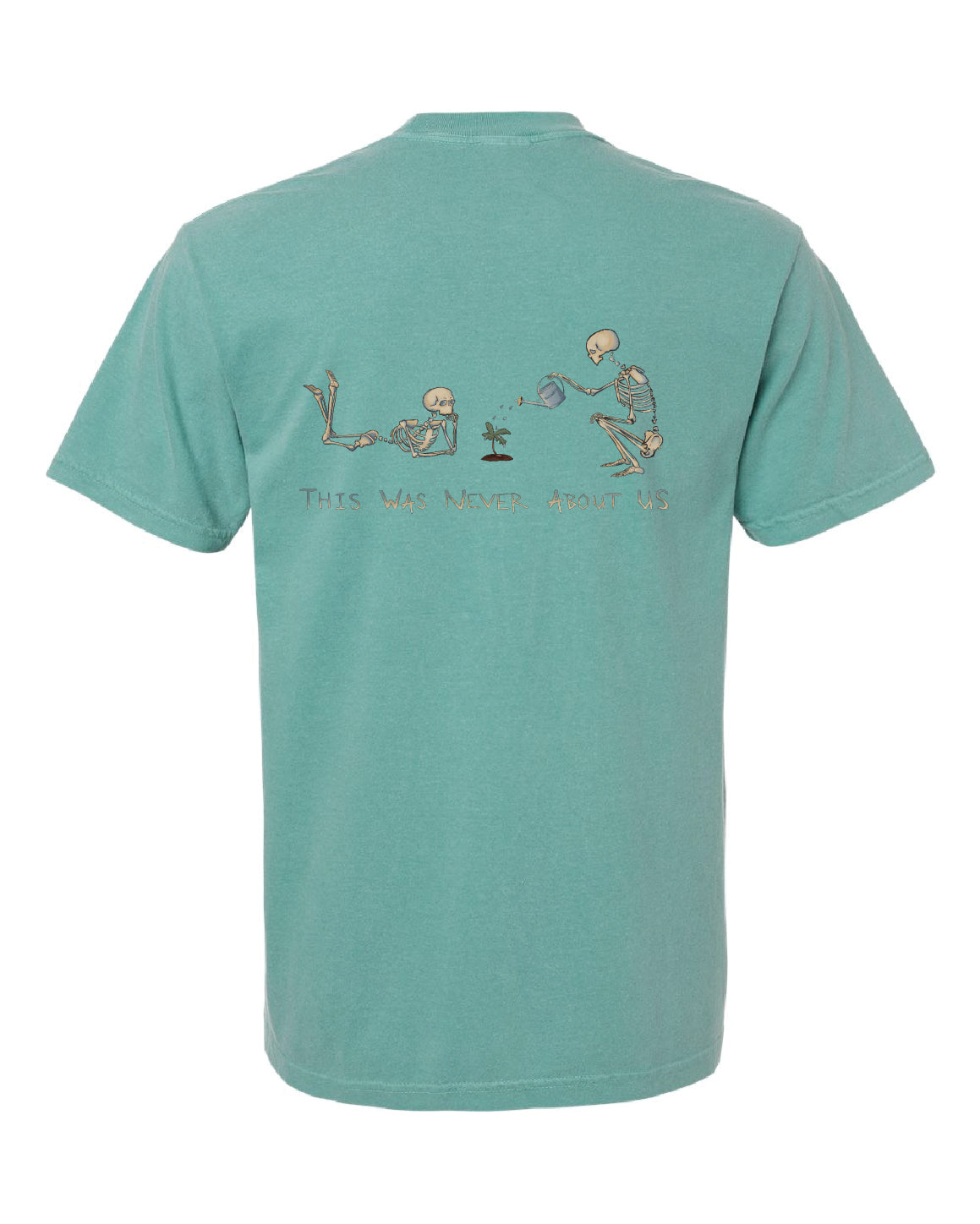 This Was Never About Us Tee